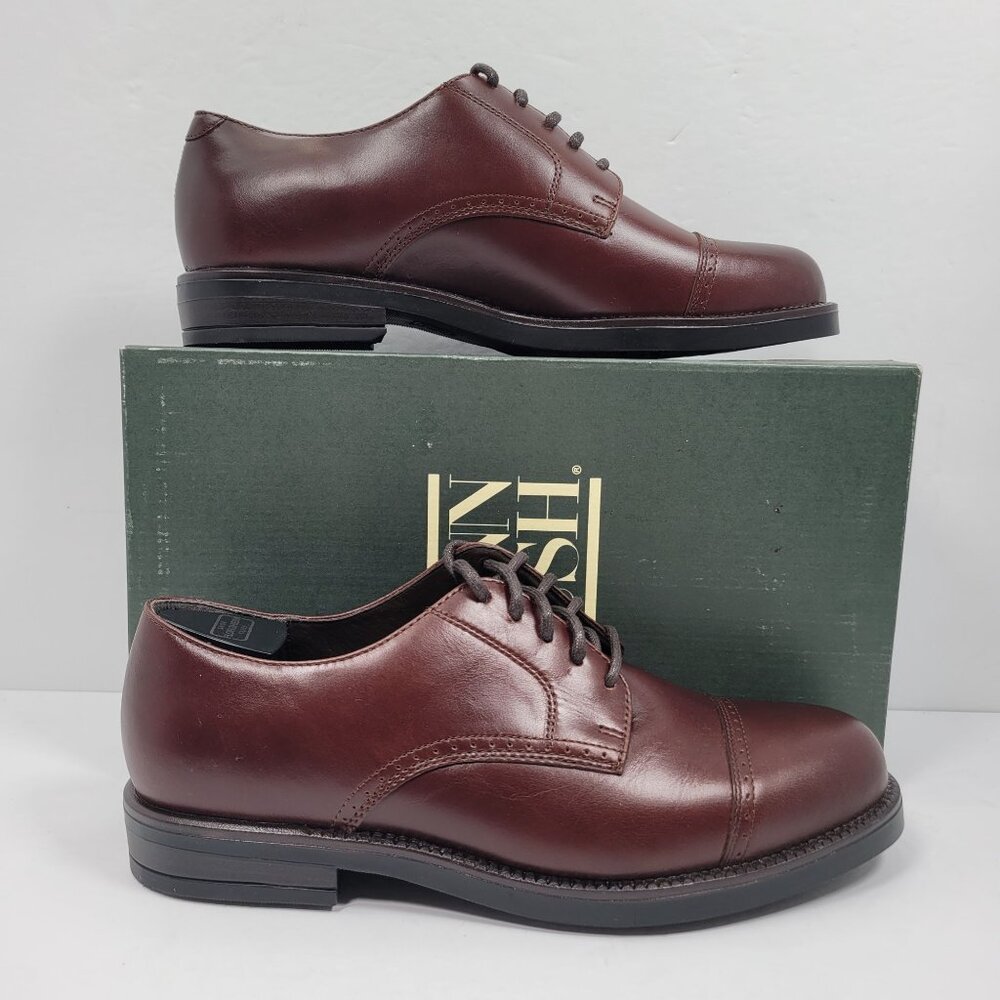 Nunn Bush Men's Brown Cap Toe Leather Shoes 83767-51 US Size 12M NWB